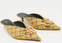 Balenciaga Vintage Pre-owned Canvas sandals Yellow Dames - Thumbnail 4