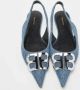 Balenciaga Vintage Pre-owned Denim sandals Blue Dames - Thumbnail 3