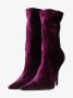 Balenciaga Vintage Pre-owned Fabric boots Purple Dames - Thumbnail 3
