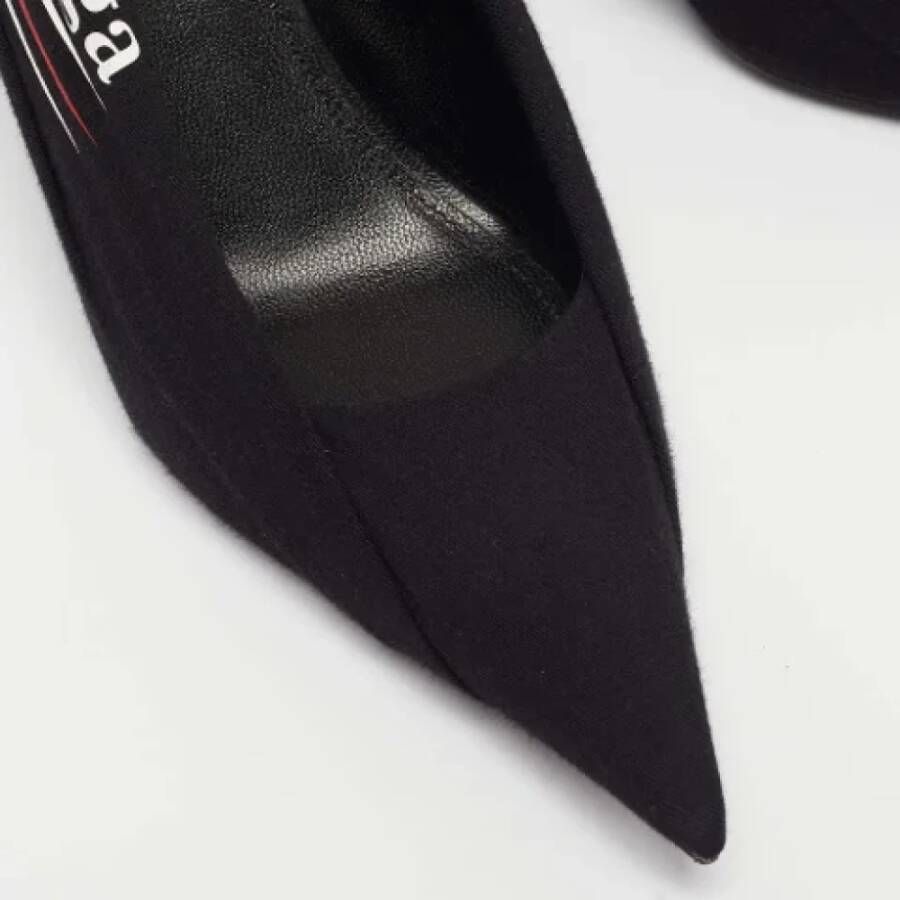 Balenciaga Vintage Pre-owned Fabric heels Black Dames