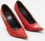 Balenciaga Vintage Pre-owned Fabric heels Red Dames - Thumbnail 4