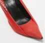 Balenciaga Vintage Pre-owned Fabric heels Red Dames - Thumbnail 7