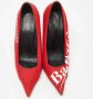 Balenciaga Vintage Pre-owned Fabric heels Red Dames - Thumbnail 3