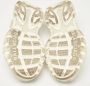 Balenciaga Vintage Pre-owned Fabric sandals Beige Heren - Thumbnail 6