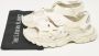 Balenciaga Vintage Pre-owned Fabric sandals Beige Heren - Thumbnail 9