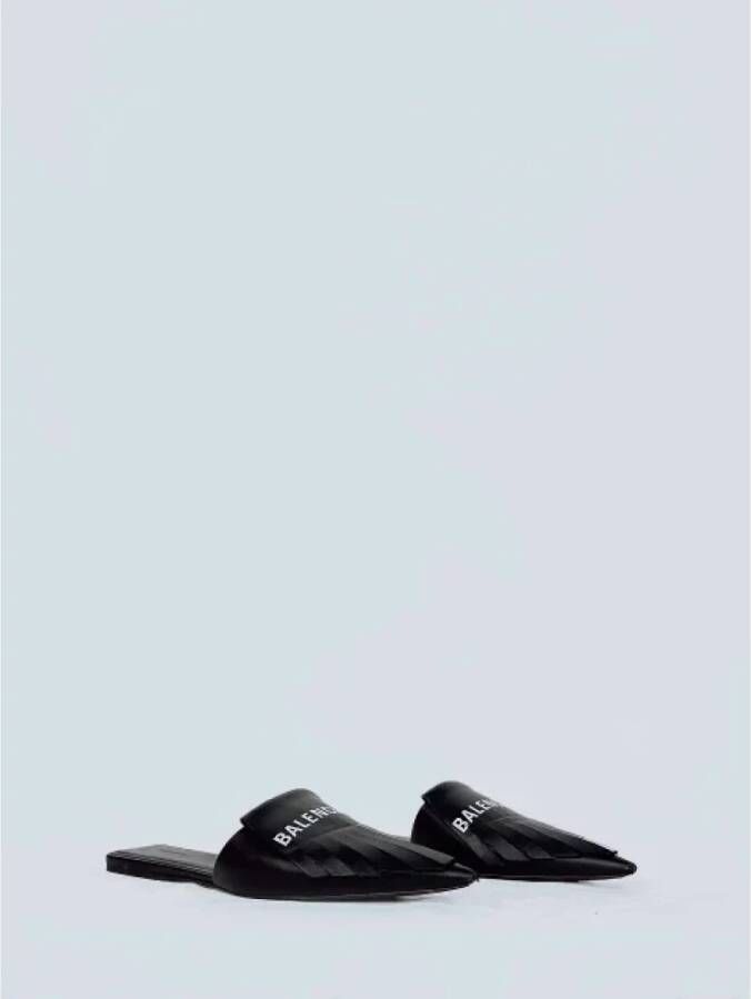 Balenciaga Vintage Pre-owned Fabric sandals Black Dames