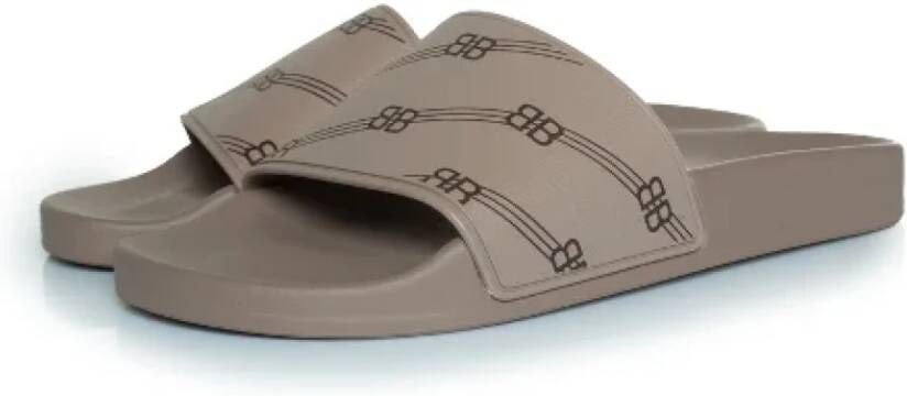 Balenciaga Vintage Pre-owned Fabric sandals Brown Dames