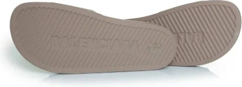 Balenciaga Vintage Pre-owned Fabric sandals Brown Dames