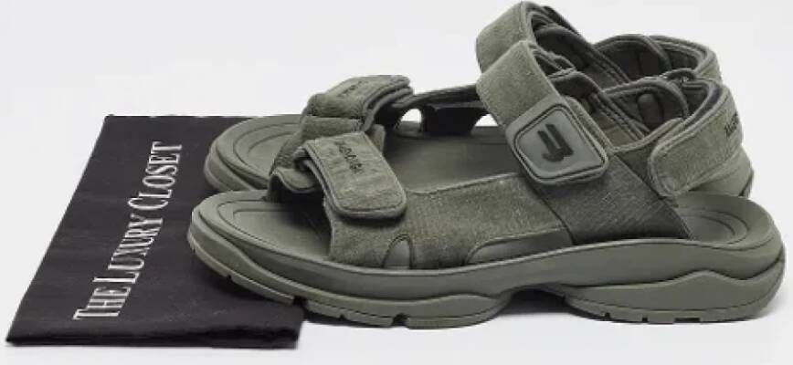 Balenciaga Vintage Pre-owned Fabric sandals Green Heren