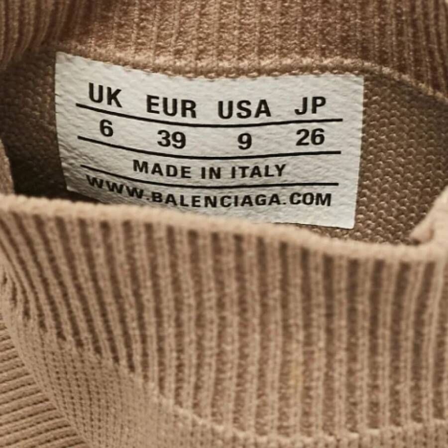 Balenciaga Vintage Pre-owned Fabric sneakers Beige Dames