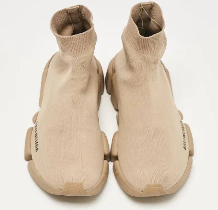 Balenciaga Vintage Pre-owned Fabric sneakers Beige Dames