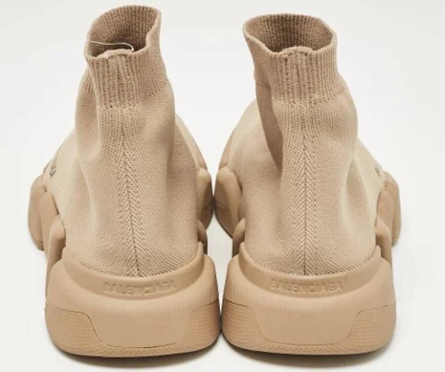 Balenciaga Vintage Pre-owned Fabric sneakers Beige Dames