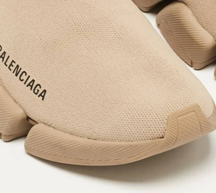 Balenciaga Vintage Pre-owned Fabric sneakers Beige Dames