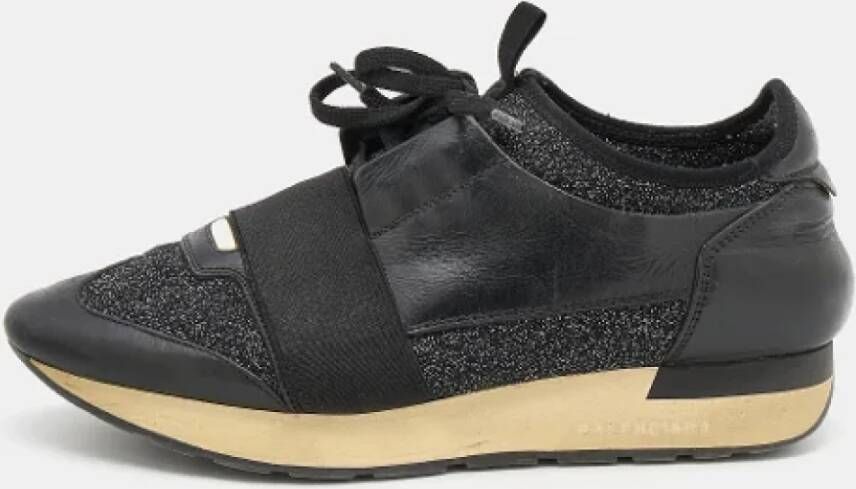 Balenciaga Vintage Pre-owned Fabric sneakers Black Dames