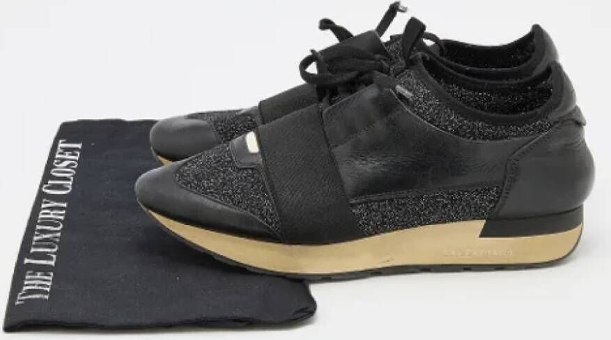 Balenciaga Vintage Pre-owned Fabric sneakers Black Dames