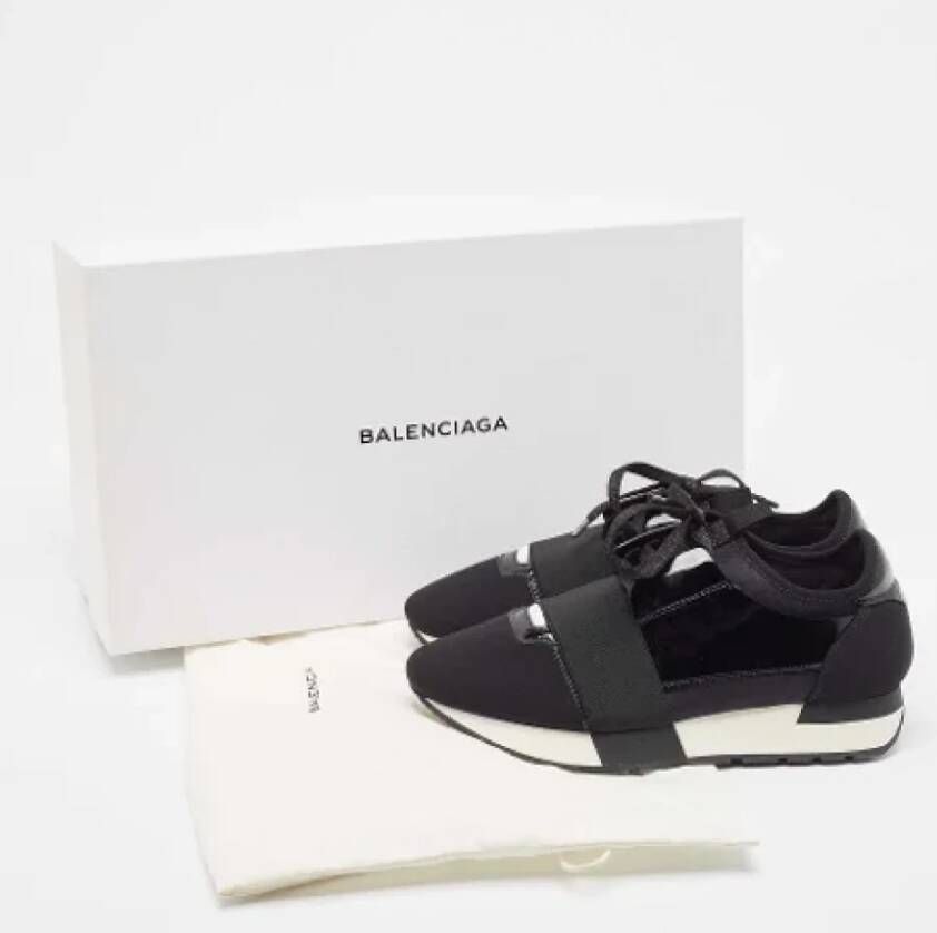 Balenciaga Vintage Pre-owned Fabric sneakers Black Dames