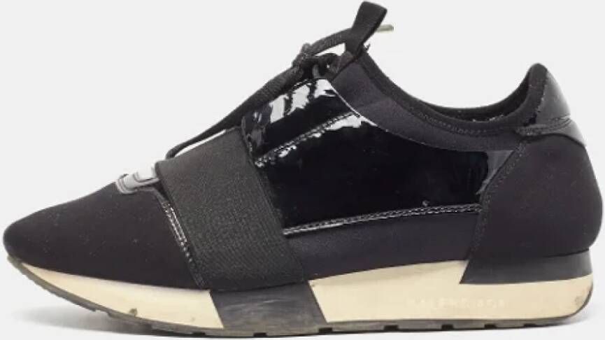 Balenciaga Vintage Pre-owned Fabric sneakers Black Dames