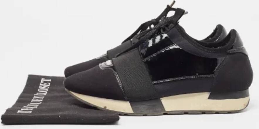Balenciaga Vintage Pre-owned Fabric sneakers Black Dames