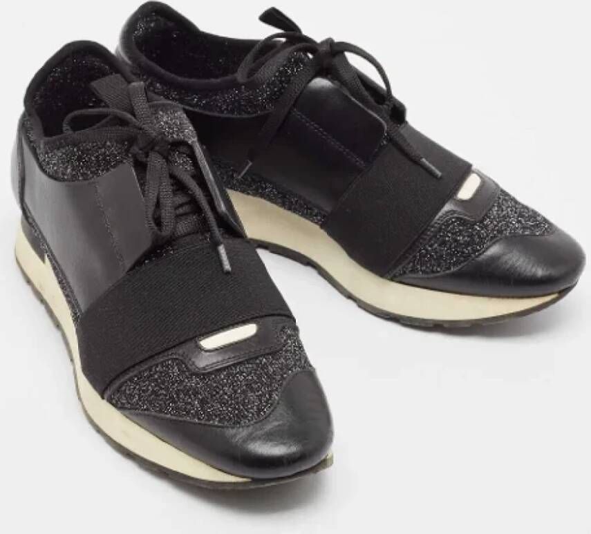 Balenciaga Vintage Pre-owned Fabric sneakers Black Dames