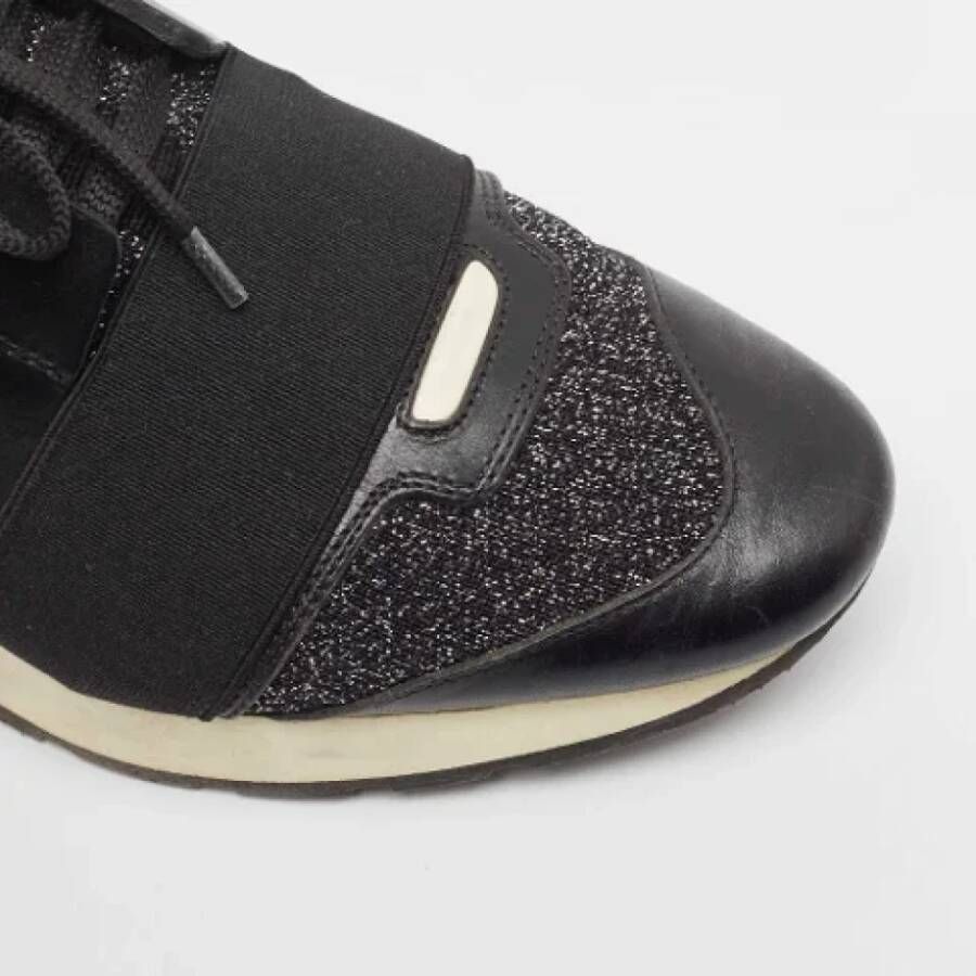 Balenciaga Vintage Pre-owned Fabric sneakers Black Dames