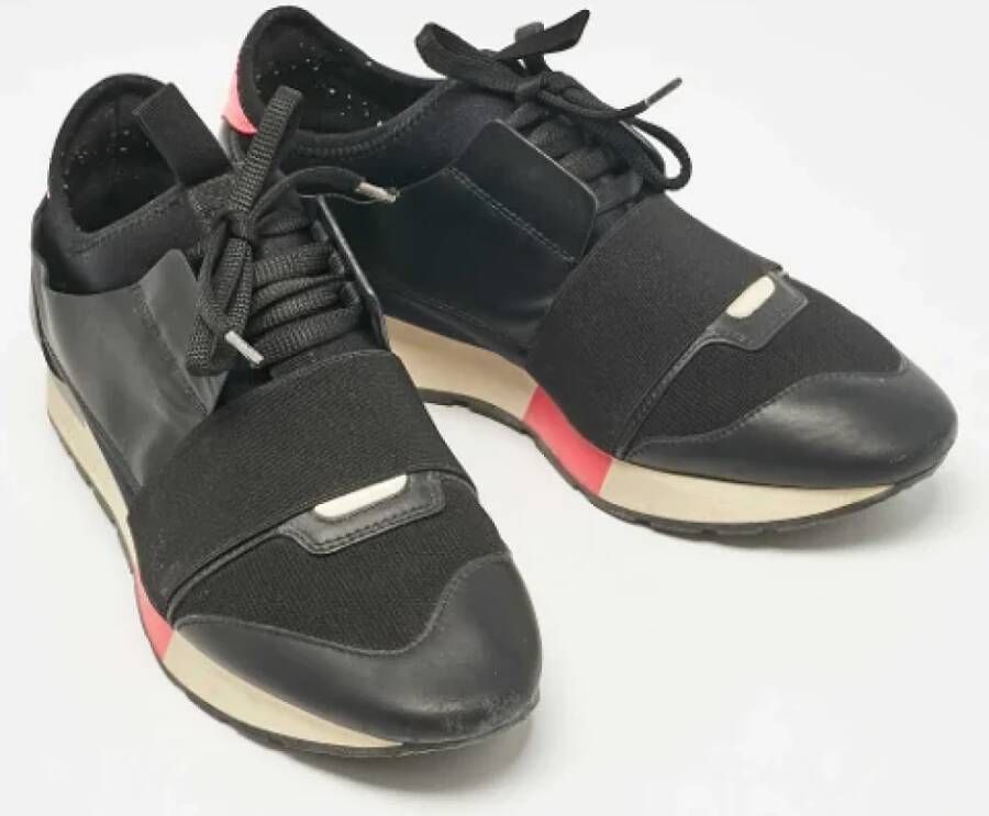 Balenciaga Vintage Pre-owned Fabric sneakers Black Dames