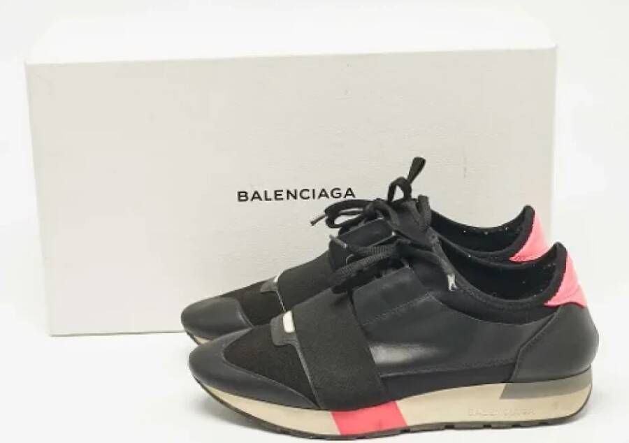 Balenciaga Vintage Pre-owned Fabric sneakers Black Dames