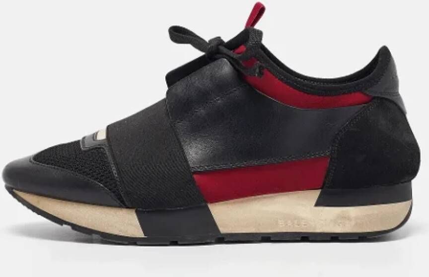 Balenciaga Vintage Pre-owned Fabric sneakers Black Dames
