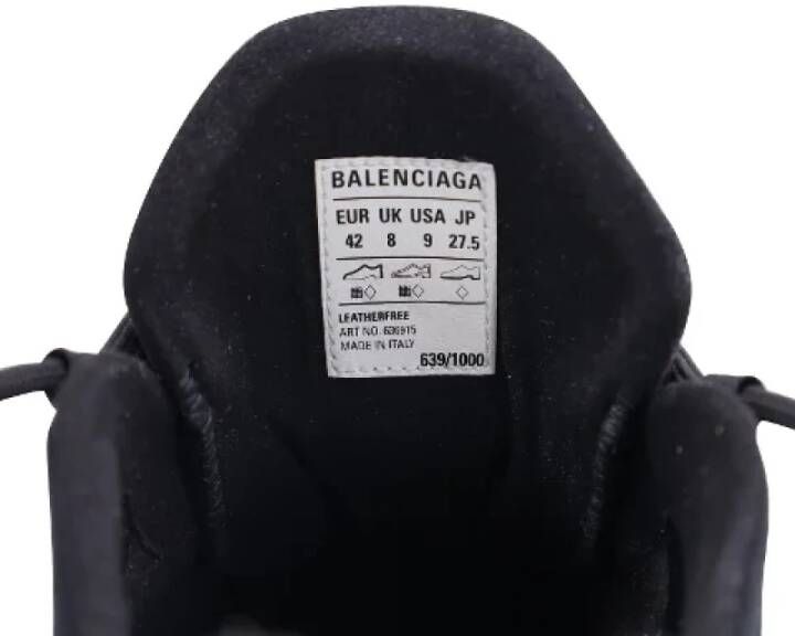 Balenciaga Vintage Pre-owned Fabric sneakers Black Heren