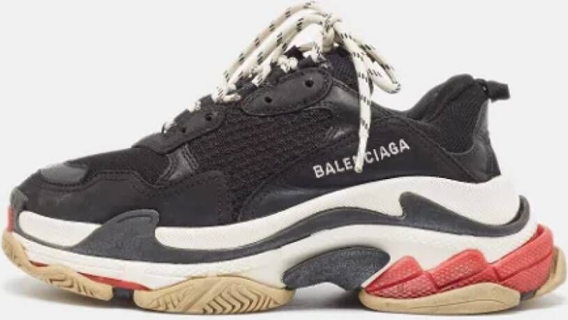 Balenciaga Vintage Pre-owned Fabric sneakers Black Heren