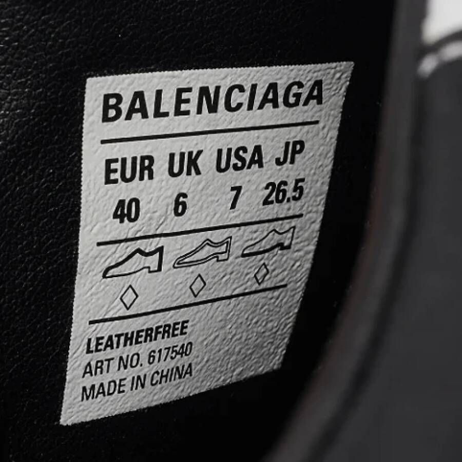 Balenciaga Vintage Pre-owned Fabric sneakers Black Heren