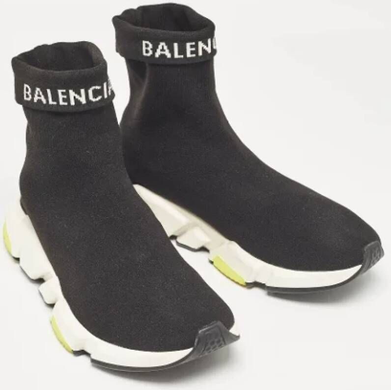 Balenciaga Vintage Pre-owned Fabric sneakers Black Heren