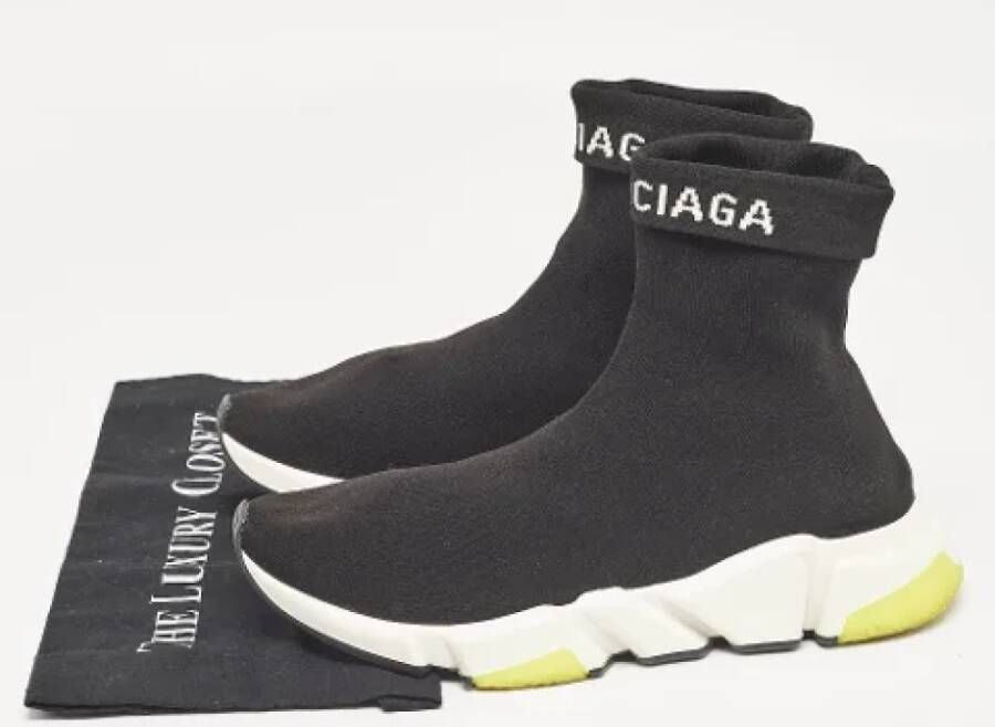Balenciaga Vintage Pre-owned Fabric sneakers Black Heren