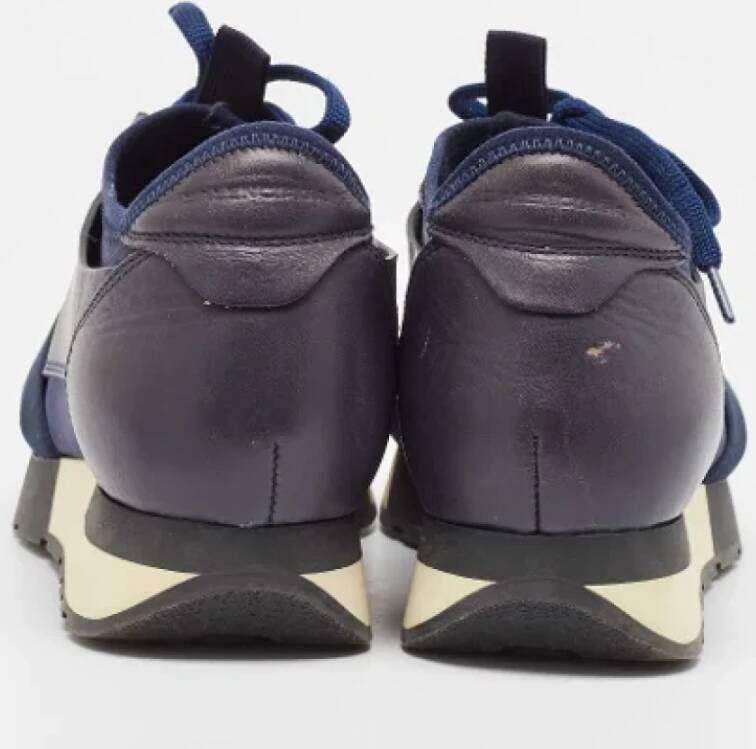 Balenciaga Vintage Pre-owned Fabric sneakers Blue Dames