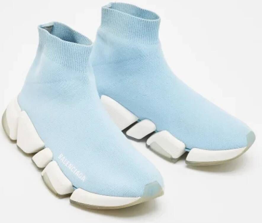 Balenciaga Vintage Pre-owned Fabric sneakers Blue Dames