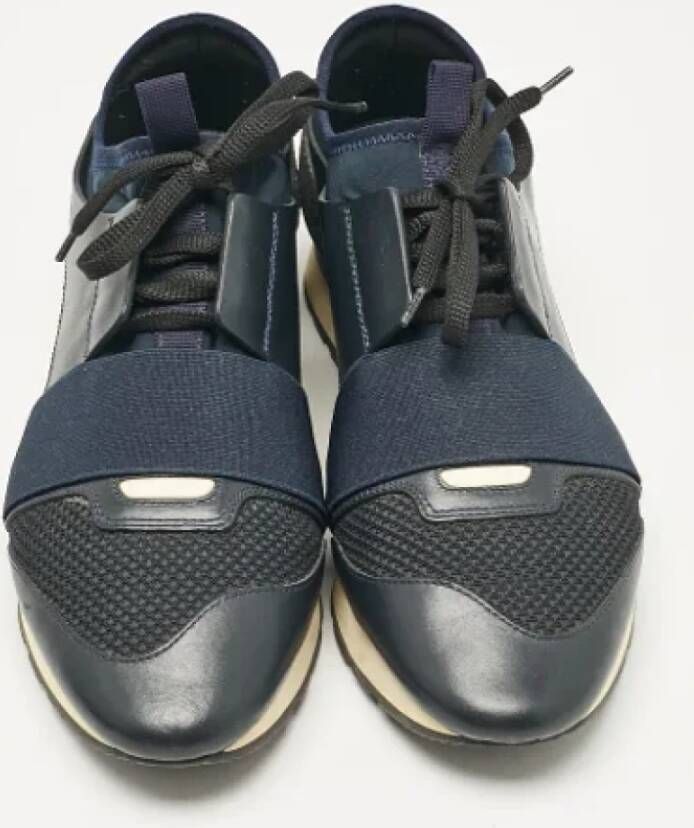 Balenciaga Vintage Pre-owned Fabric sneakers Blue Dames