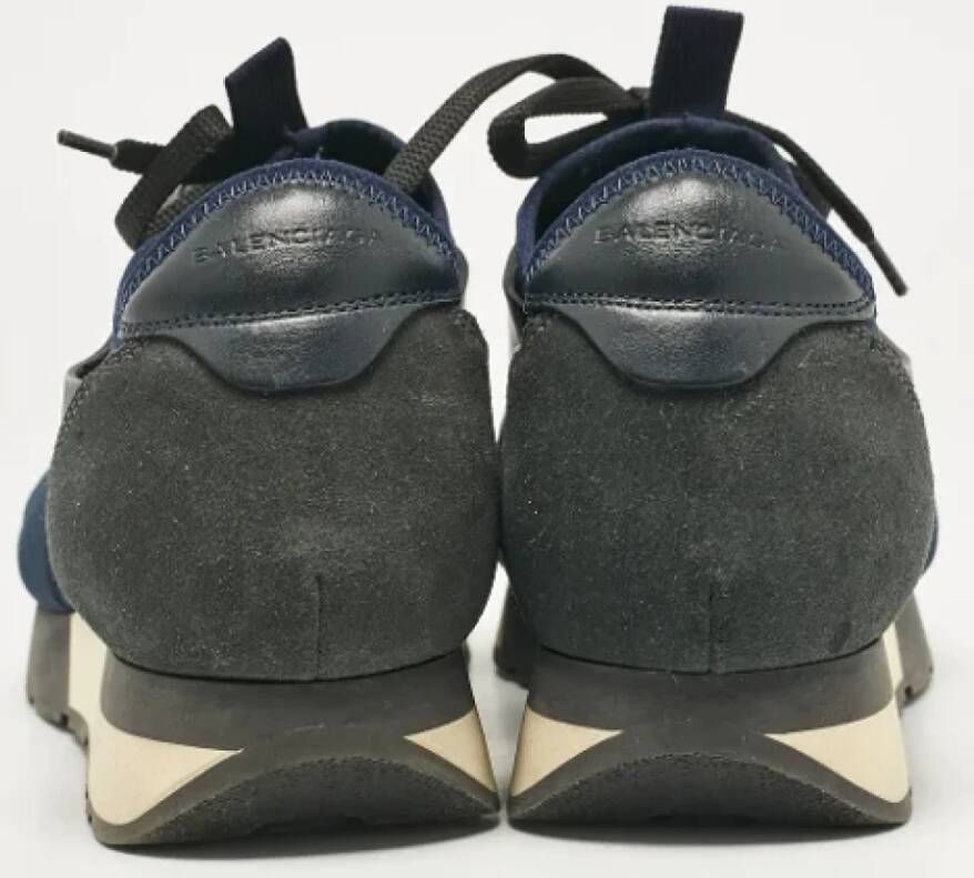 Balenciaga Vintage Pre-owned Fabric sneakers Blue Dames