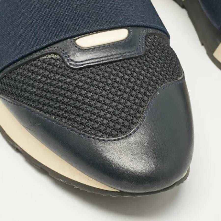 Balenciaga Vintage Pre-owned Fabric sneakers Blue Dames