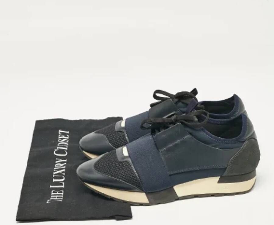 Balenciaga Vintage Pre-owned Fabric sneakers Blue Dames