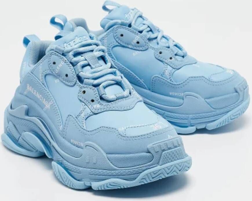 Balenciaga Vintage Pre-owned Fabric sneakers Blue Dames