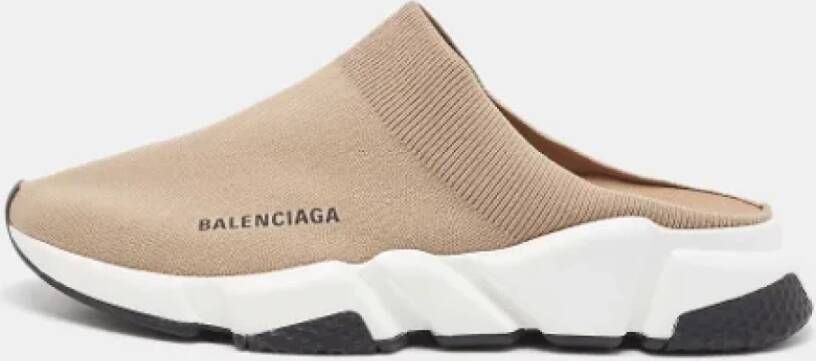 Balenciaga Vintage Pre-owned Fabric sneakers Brown Heren