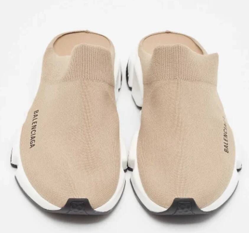 Balenciaga Vintage Pre-owned Fabric sneakers Brown Heren