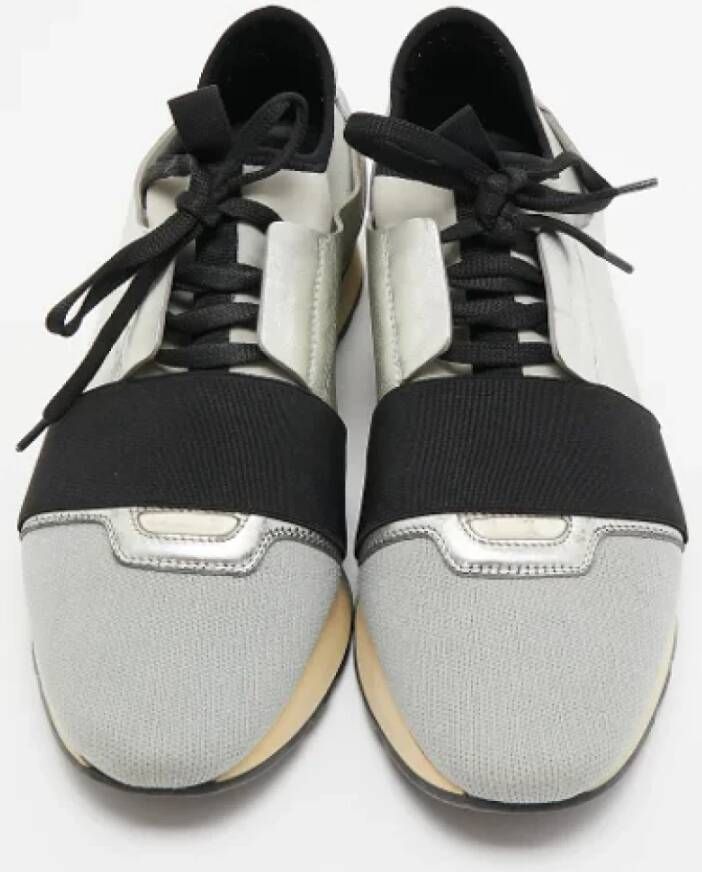 Balenciaga Vintage Pre-owned Fabric sneakers Gray Dames