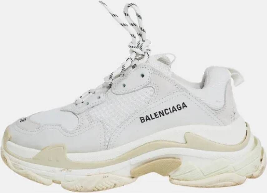 Balenciaga Vintage Pre-owned Fabric sneakers Gray Dames