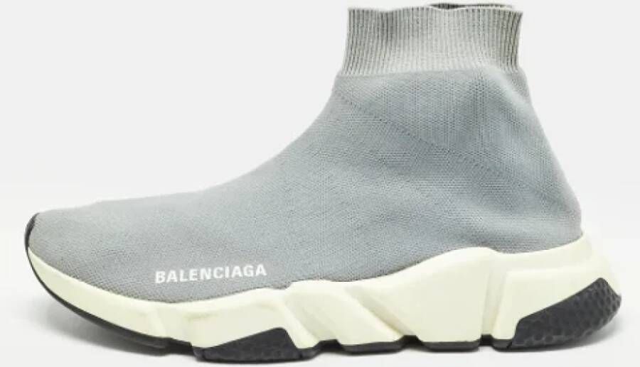 Balenciaga Vintage Pre-owned Fabric sneakers Gray Dames