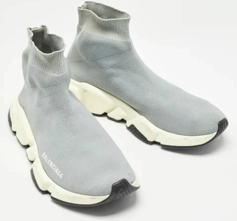 Balenciaga Vintage Pre-owned Fabric sneakers Gray Dames