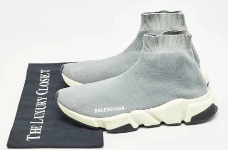 Balenciaga Vintage Pre-owned Fabric sneakers Gray Dames