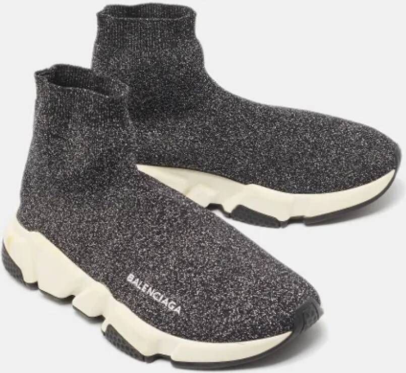 Balenciaga Vintage Pre-owned Fabric sneakers Gray Dames