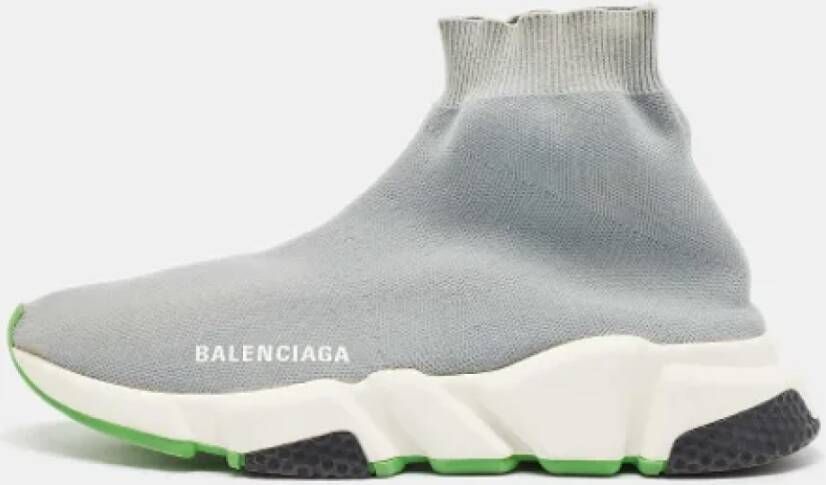 Balenciaga Vintage Pre-owned Fabric sneakers Gray Dames
