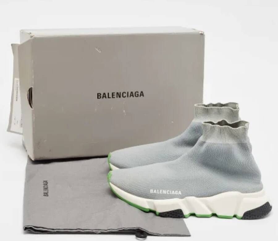 Balenciaga Vintage Pre-owned Fabric sneakers Gray Dames