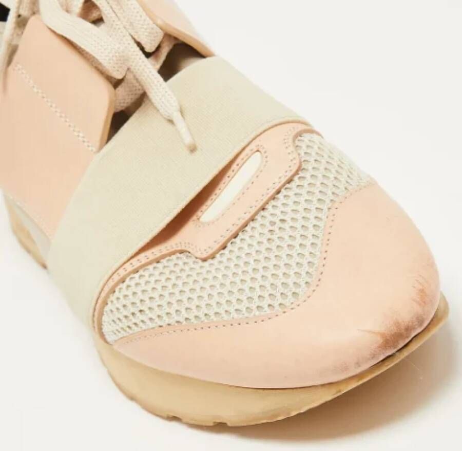 Balenciaga Vintage Pre-owned Fabric sneakers Pink Dames